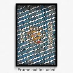 Stockbridge Wisconsin Poster (WI City Souvenir 11x17 Town Print)
