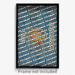Coleman Wisconsin Poster (WI City Souvenir 11x17 Town Print)