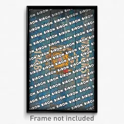 Biron Wisconsin Poster (WI City Souvenir 11x17 Town Print)