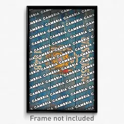 Cambria Wisconsin Poster (WI City Souvenir 11x17 Town Print)