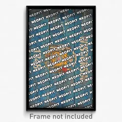 Neopit Wisconsin Poster (WI City Souvenir 11x17 Town Print)