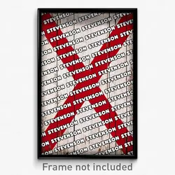 Stevenson Alabama Poster (AL City Souvenir 11x17 Town Print)