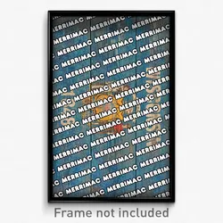 Merrimac Wisconsin Poster (WI City Souvenir 11x17 Town Print)