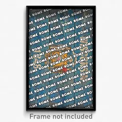 Rome Wisconsin Poster (WI City Souvenir 11x17 Town Print)