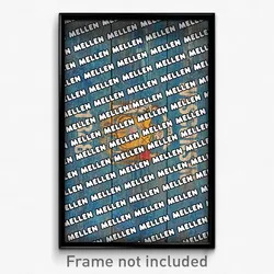 Mellen Wisconsin Poster (WI City Souvenir 11x17 Town Print)