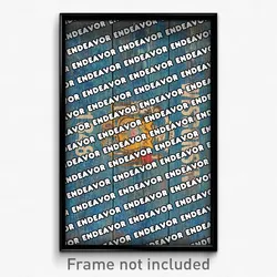 Endeavor Wisconsin Poster (WI City Souvenir 11x17 Town Print)