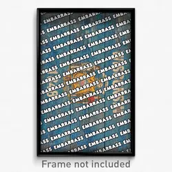 Embarrass Wisconsin Poster (WI City Souvenir 11x17 Town Print)