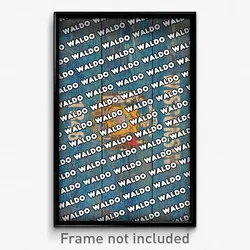 Waldo Wisconsin Poster (WI City Souvenir 11x17 Town Print)