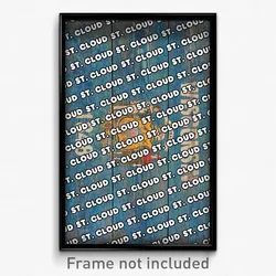 St. Cloud Wisconsin Poster (WI City Souvenir 11x17 Town Print)