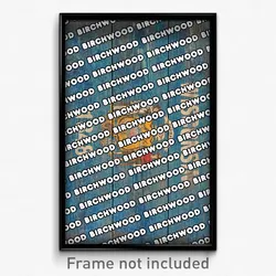 Birchwood Wisconsin Poster (WI City Souvenir 11x17 Town Print)