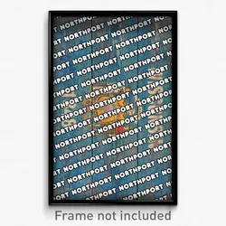 Northport Wisconsin Poster (WI City Souvenir 11x17 Town Print)