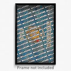 Milladore Wisconsin Poster (WI City Souvenir 11x17 Town Print)