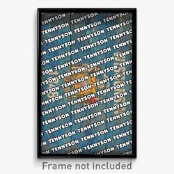 Tennyson Wisconsin Poster (WI City Souvenir 11x17 Town Print)