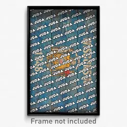 Juda Wisconsin Poster (WI City Souvenir 11x17 Town Print)