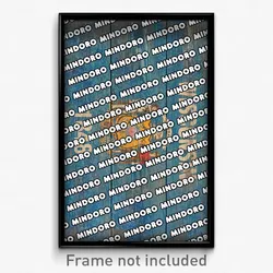 Mindoro Wisconsin Poster (WI City Souvenir 11x17 Town Print)