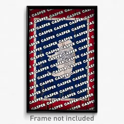 Casper Wyoming Poster (WY City Souvenir 11x17 Town Print)