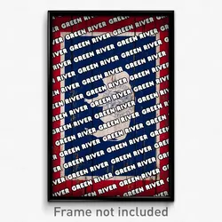 Green River Wyoming Poster (WY City Souvenir 11x17 Town Print)