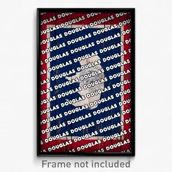 Douglas Wyoming Poster (WY City Souvenir 11x17 Town Print)