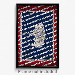 Ranchettes Wyoming Poster (WY City Souvenir 11x17 Town Print)