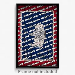 Wheatland Wyoming Poster (WY City Souvenir 11x17 Town Print)