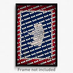 Bar Nunn Wyoming Poster (WY City Souvenir 11x17 Town Print)