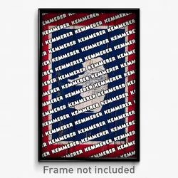 Kemmerer Wyoming Poster (WY City Souvenir 11x17 Town Print)
