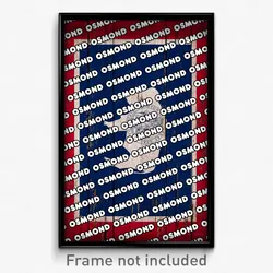 Osmond Wyoming Poster (WY City Souvenir 11x17 Town Print)