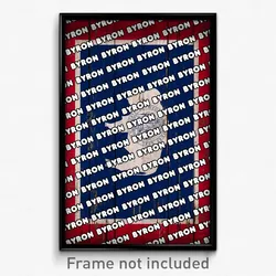 Byron Wyoming Poster (WY City Souvenir 11x17 Town Print)