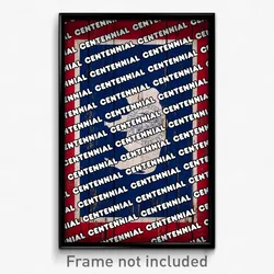 Centennial Wyoming Poster (WY City Souvenir 11x17 Town Print)