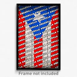 Aguadilla Puerto Rico Poster (PR City Souvenir 11x17 Town Print)