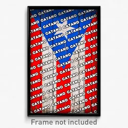 Catano Puerto Rico Poster (PR City Souvenir 11x17 Town Print)