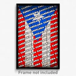 Candelaria Puerto Rico Poster (PR City Souvenir 11x17 Town Print)