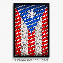 Cabo Rojo Puerto Rico Poster (PR City Souvenir 11x17 Town Print)