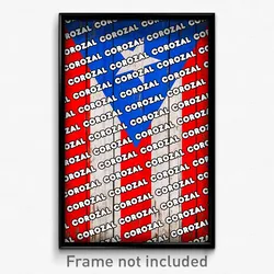 Corozal Puerto Rico Poster (PR City Souvenir 11x17 Town Print)