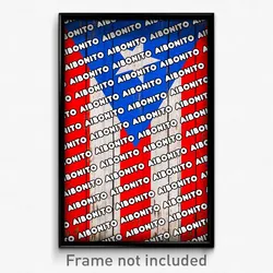 Aibonito Puerto Rico Poster (PR City Souvenir 11x17 Town Print)