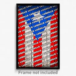 Luquillo Puerto Rico Poster (PR City Souvenir 11x17 Town Print)