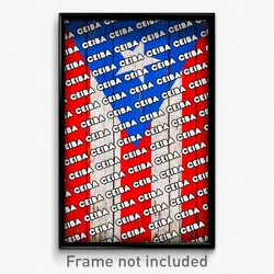 Ceiba Puerto Rico Poster (PR City Souvenir 11x17 Town Print)