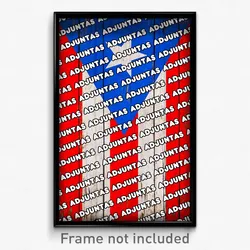 Adjuntas Puerto Rico Poster (PR City Souvenir 11x17 Town Print)