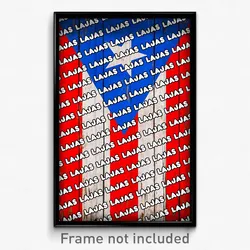 Lajas Puerto Rico Poster (PR City Souvenir 11x17 Town Print)