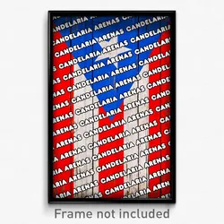 Candelaria Arenas Puerto Rico Poster (PR City Souvenir 11x17 Town Print)