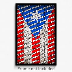 Florida Puerto Rico Poster (PR City Souvenir 11x17 Town Print)