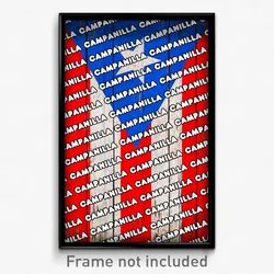 Campanilla Puerto Rico Poster (PR City Souvenir 11x17 Town Print)