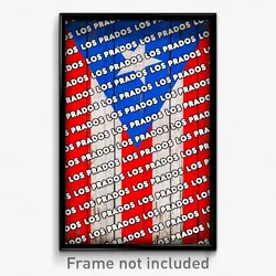 Los Prados Puerto Rico Poster (PR City Souvenir 11x17 Town Print)