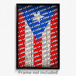 La Luisa Puerto Rico Poster (PR City Souvenir 11x17 Town Print)