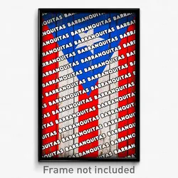 Barranquitas Puerto Rico Poster (PR City Souvenir 11x17 Town Print)