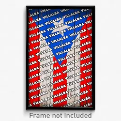 Villalba Puerto Rico Poster (PR City Souvenir 11x17 Town Print)
