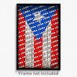 Loiza Puerto Rico Poster (PR City Souvenir 11x17 Town Print)