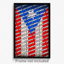 Luyando Puerto Rico Poster (PR City Souvenir 11x17 Town Print)