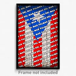 Palmas del Mar Puerto Rico Poster (PR City Souvenir 11x17 Town Print)