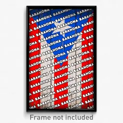 Barahona Puerto Rico Poster (PR City Souvenir 11x17 Town Print)